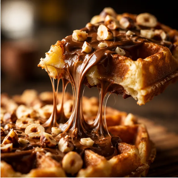 Filled waffle
