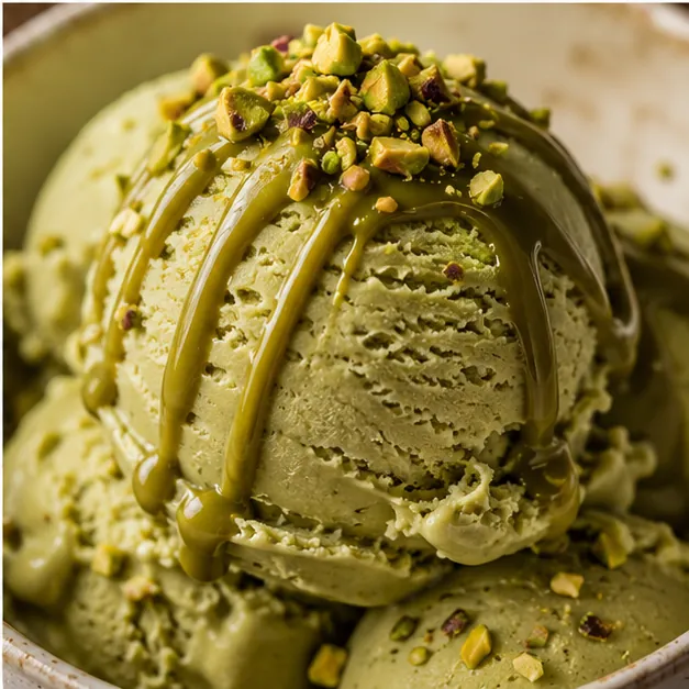 Pistachio gelato