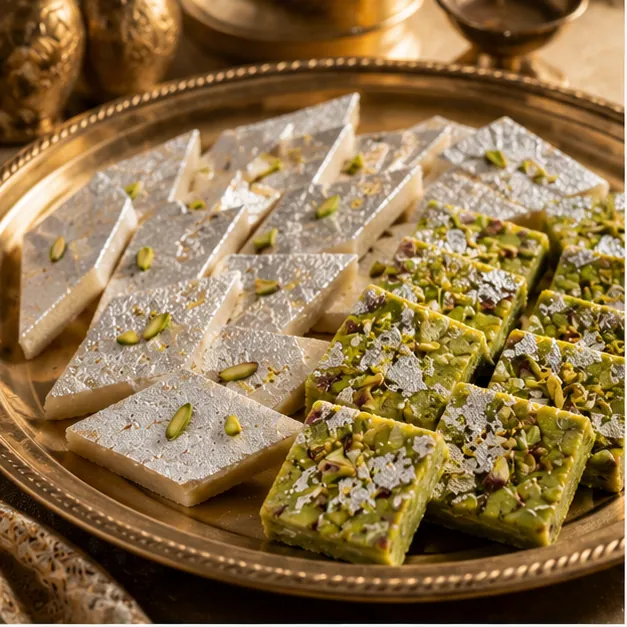 Kaju and pista katli