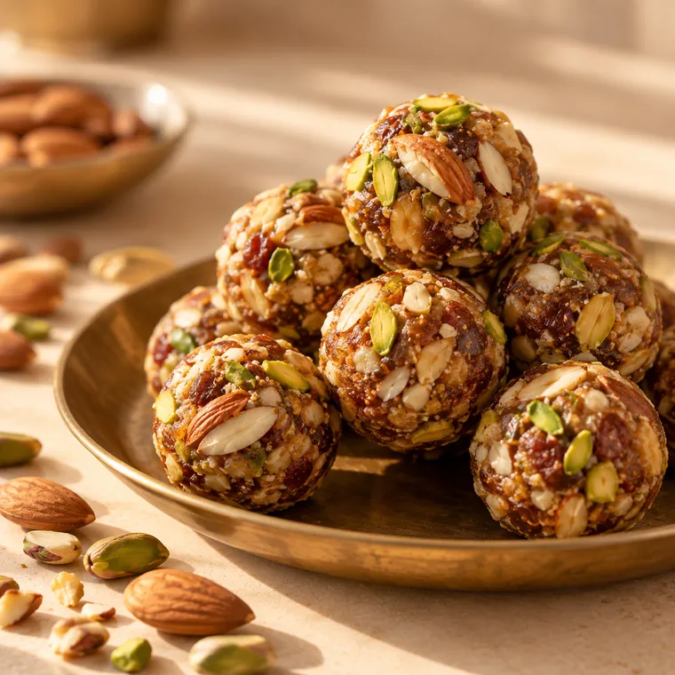 Dry-fruit laddoo