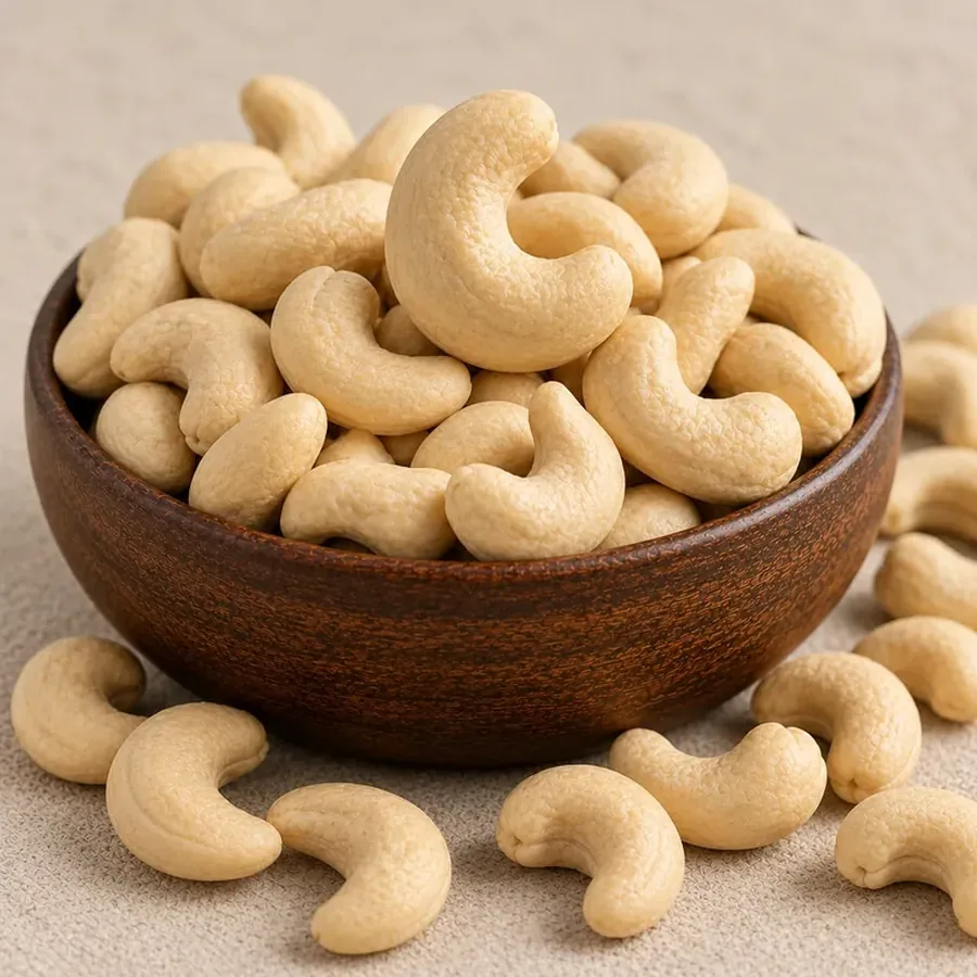 Whole cashews