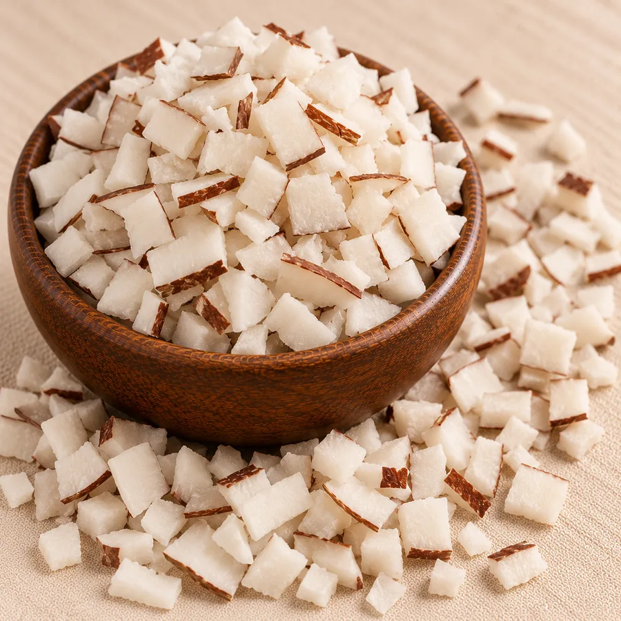 Coconut dice
