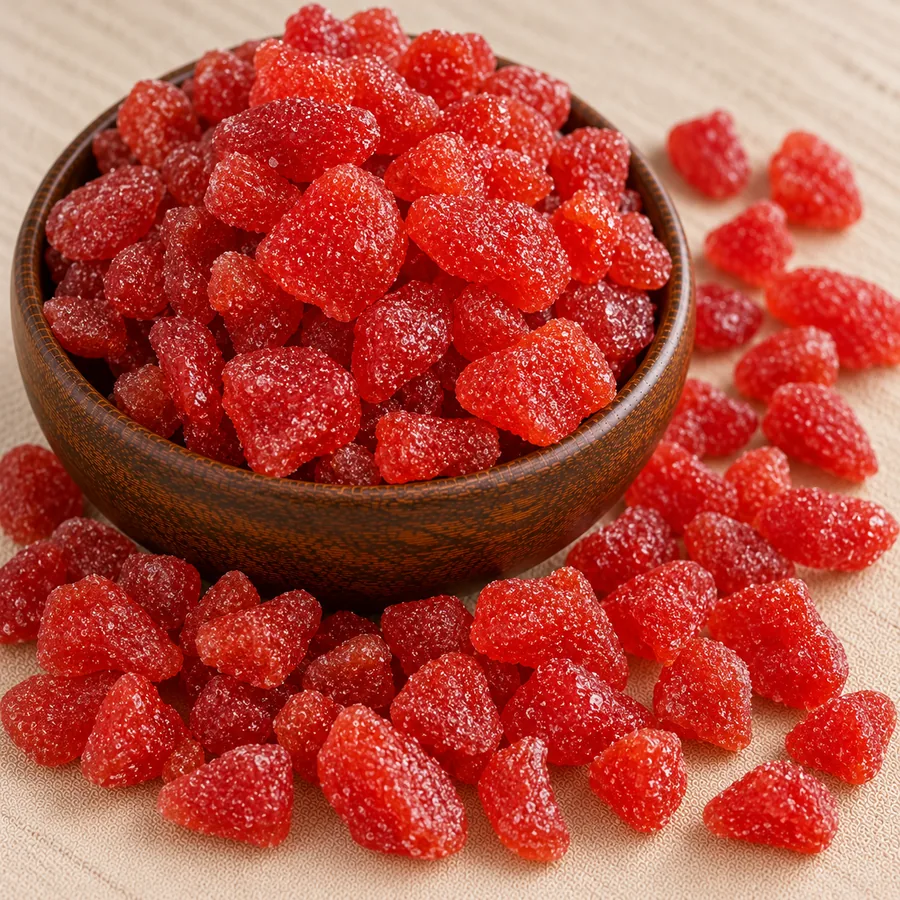 Dried strawberry