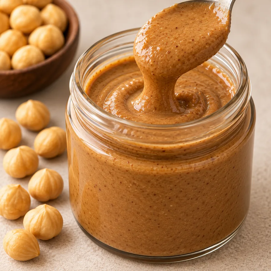 Hazelnut paste