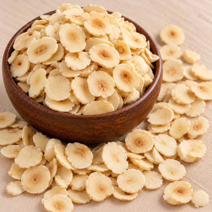 Hazelnut slices