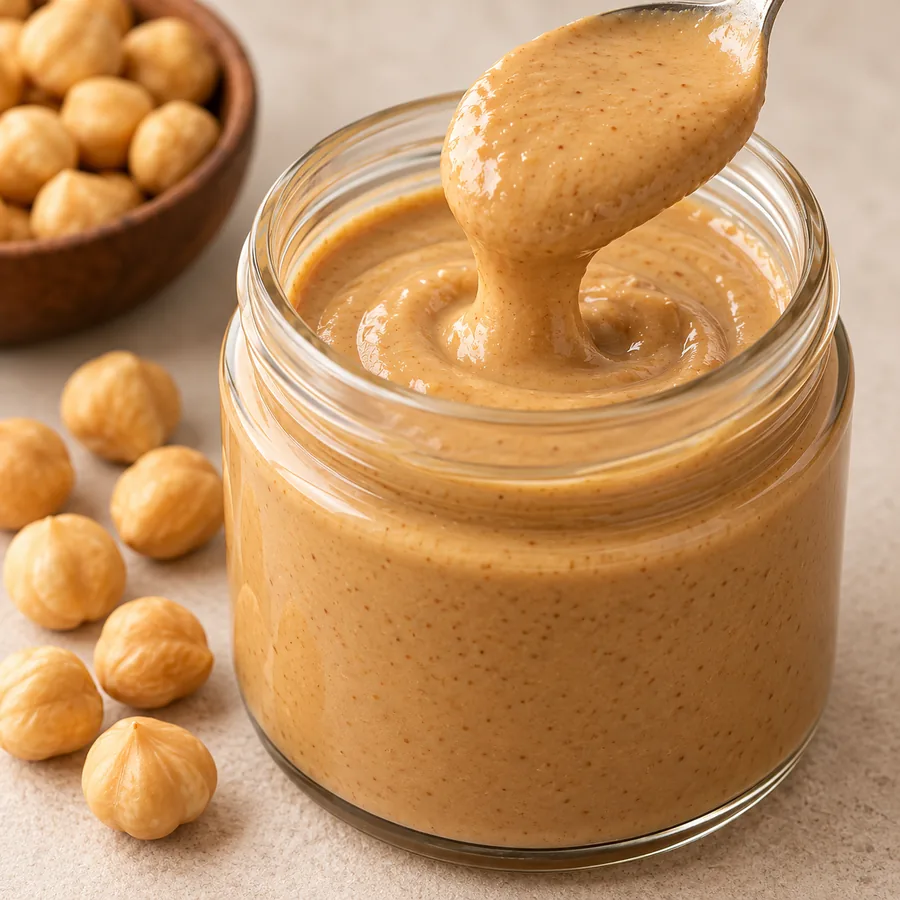 Hazelnut white chocolate paste