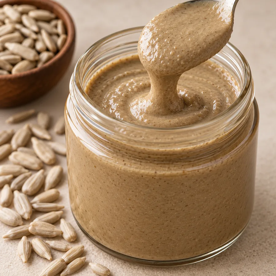 Sunflower seed paste