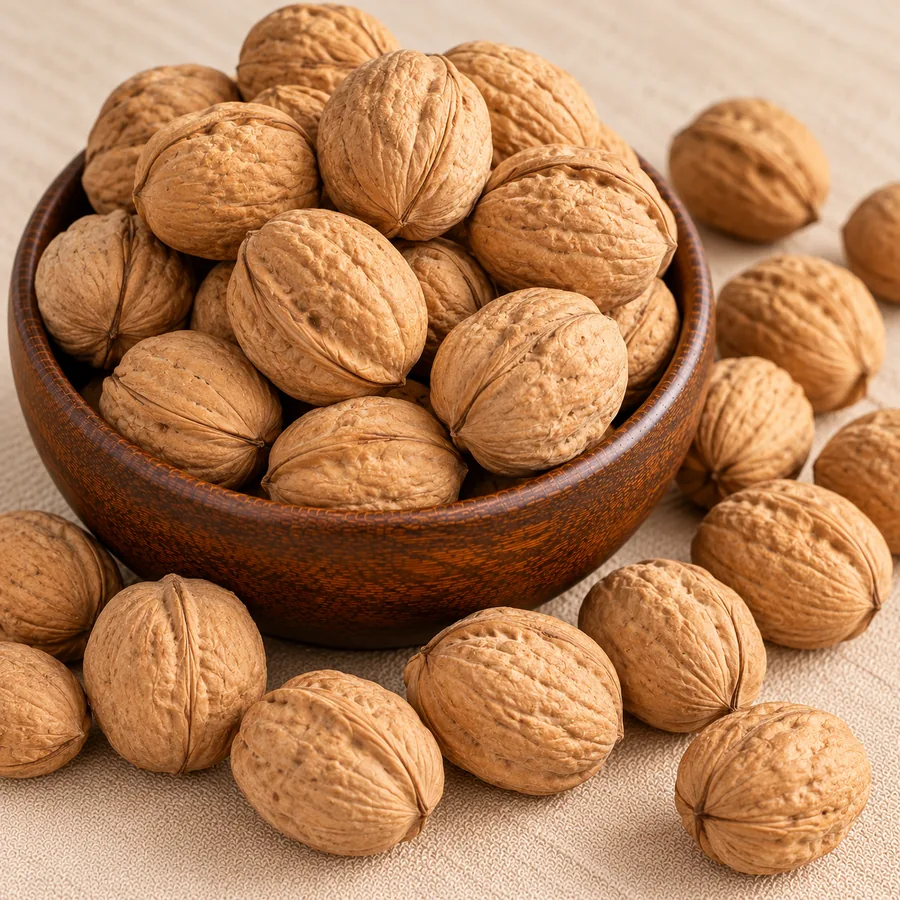 Walnuts in shell
