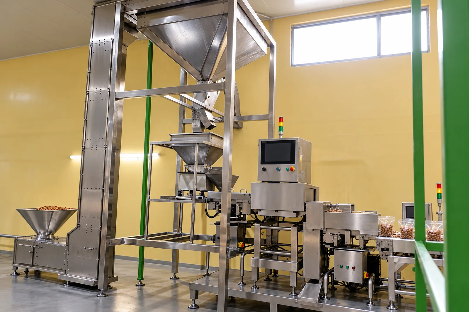 Illustration: x-ray, metal detection and packing